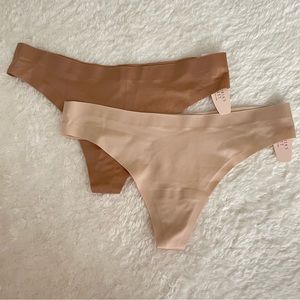 Victorias Secret VS Vintage 2 pack thong underwear panty undies